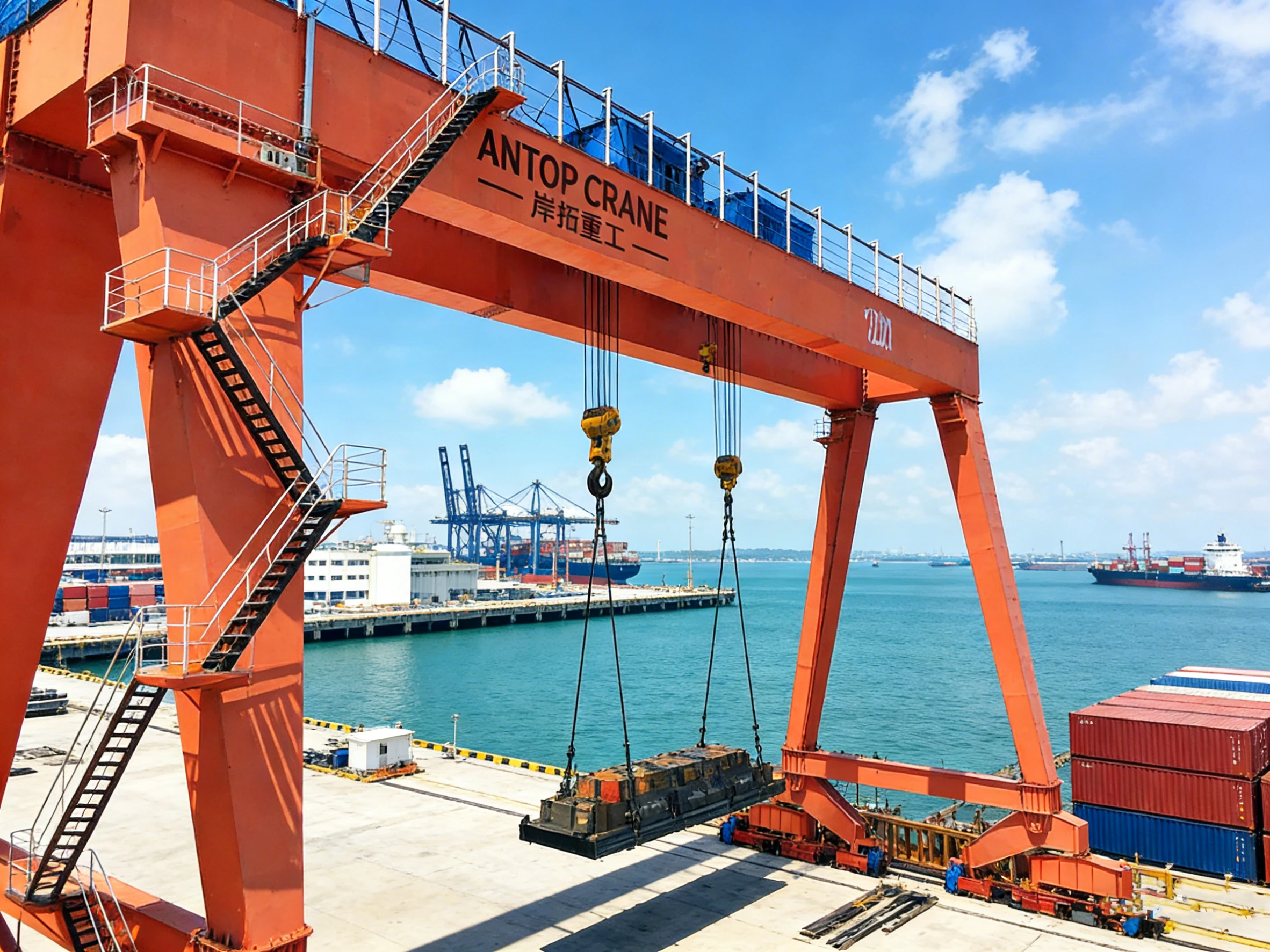ANTOP CRANE 120-Ton Gantry Crane: Full Record of the Experimental Operation Project at Port Klang, Malaysia